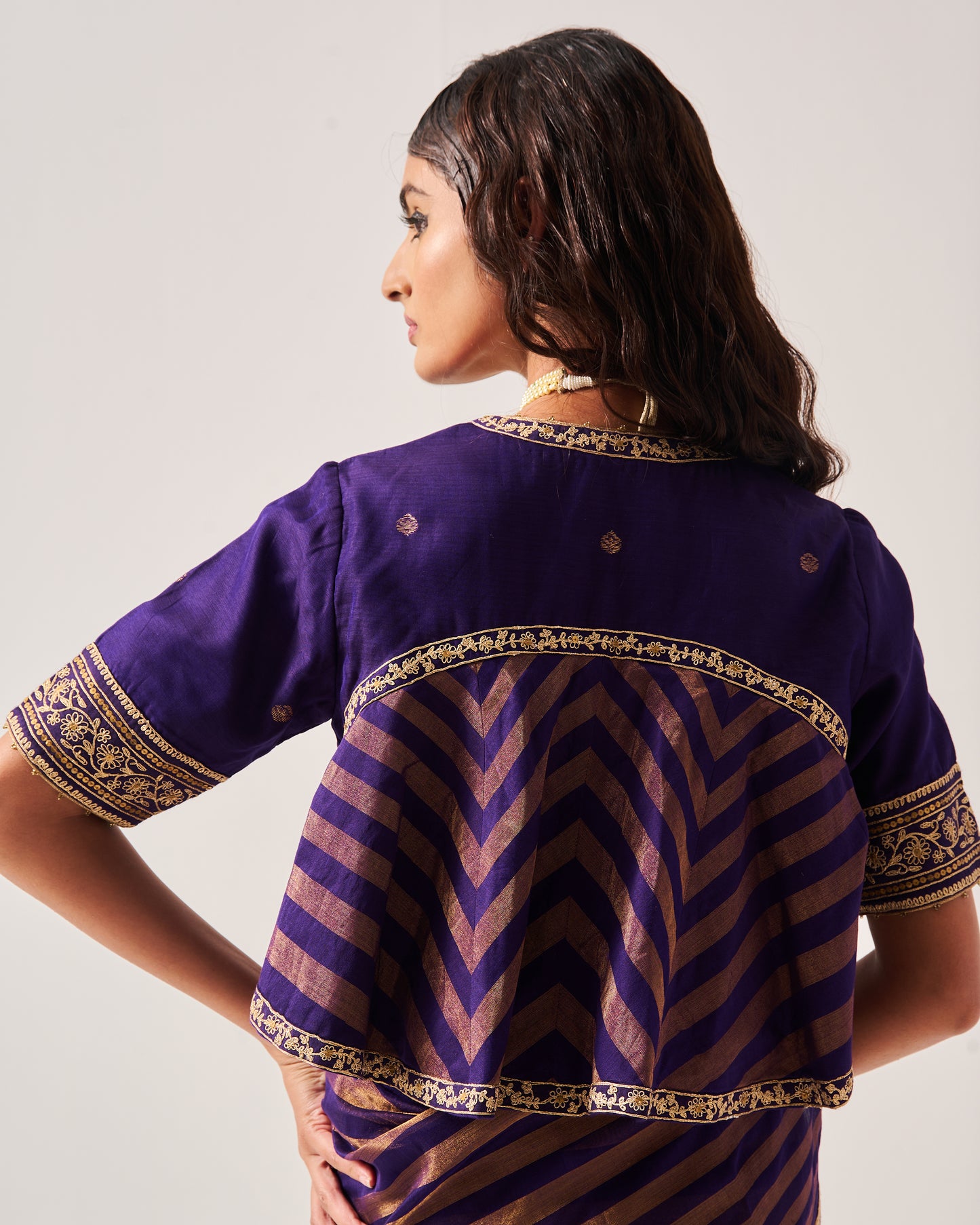 Stripes Saree