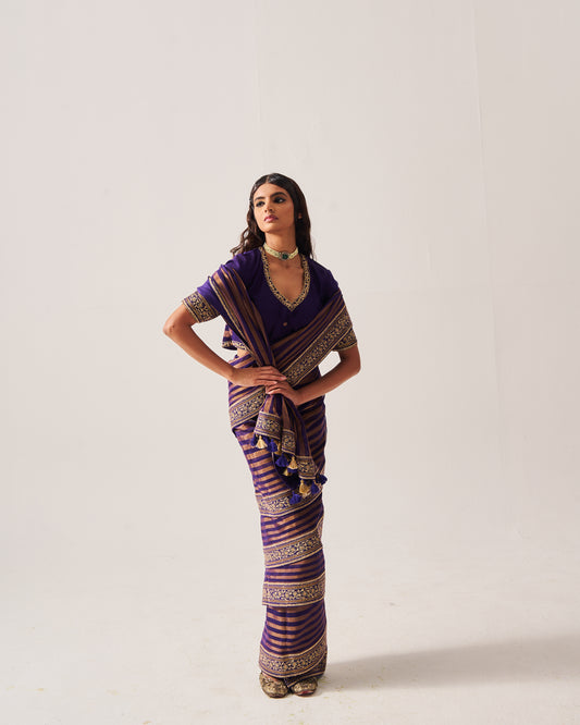 Stripes Saree