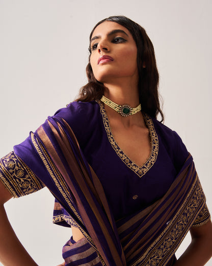 Stripes Saree