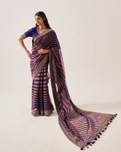 Stripes Saree